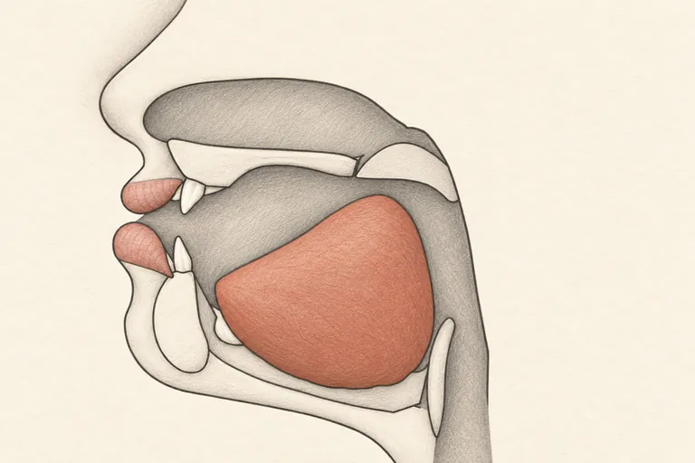Lips tightly rounded and pushed forward, tongue tense and high, longer vowel duration.